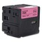 Brother P-Touch 0.47 in. x 13.1 ft. Genuine P-Touch BTAG Label Tapes - Black on Pink